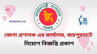 DC Office Job Circular-2021