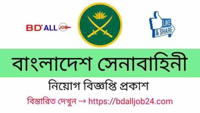 bangladesh senabahini job circular 2023
