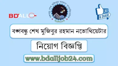 বঙ্গবন্ধু শেখ মুজিবুর রহমান নভোথিয়েটার নিয়োগ