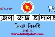 জেলা জজ আদালত নিয়োগ ২০২৪